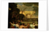The Adoration of the Golden Calf, before 1634 by Nicolas Poussin