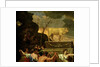 The Adoration of the Golden Calf, before 1634 by Nicolas Poussin