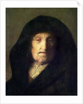 The Artist's Mother by Rembrandt Harmensz. van Rijn