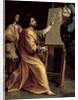 St. Luke Painting the Virgin by Sanzio of Urbino Raphael