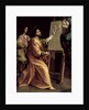 St. Luke Painting the Virgin by Sanzio of Urbino Raphael