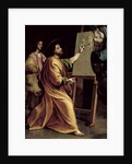 St. Luke Painting the Virgin by Sanzio of Urbino Raphael