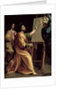 St. Luke Painting the Virgin by Sanzio of Urbino Raphael