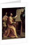 St. Luke Painting the Virgin by Sanzio of Urbino Raphael