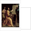St. Luke Painting the Virgin by Sanzio of Urbino Raphael