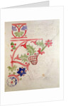 Floral design for the House of Lords' Library by Augustus Welby Northmore Pugin
