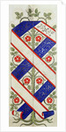 Wallpaper design for the House of Lords' Library by Augustus Welby Northmore Pugin