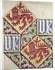 Floor design for the Houses of Parliament by Augustus Welby Northmore Pugin