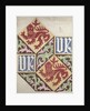 Floor design for the Houses of Parliament by Augustus Welby Northmore Pugin