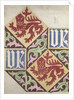 Floor design for the Houses of Parliament by Augustus Welby Northmore Pugin