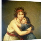 Madame Vigee-Lebrun and her Daughter, Jeanne-Lucie-Louise known as Julie by Elisabeth Louise Vigee-Lebrun