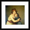 Madame Vigee-Lebrun and her Daughter, Jeanne-Lucie-Louise known as Julie by Elisabeth Louise Vigee-Lebrun