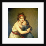 Madame Vigee-Lebrun and her Daughter, Jeanne-Lucie-Louise known as Julie by Elisabeth Louise Vigee-Lebrun