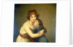 Madame Vigee-Lebrun and her Daughter, Jeanne-Lucie-Louise known as Julie by Elisabeth Louise Vigee-Lebrun