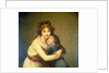 Madame Vigee-Lebrun and her Daughter, Jeanne-Lucie-Louise known as Julie by Elisabeth Louise Vigee-Lebrun