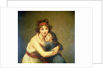 Madame Vigee-Lebrun and her Daughter, Jeanne-Lucie-Louise known as Julie by Elisabeth Louise Vigee-Lebrun