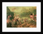 Embarkation for Cythera, 1717 by Jean Antoine Watteau