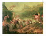 Embarkation for Cythera, 1717 by Jean Antoine Watteau