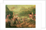 Embarkation for Cythera, 1717 by Jean Antoine Watteau