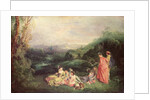 Peaceful Love, c.1718-19 by Jean Antoine Watteau