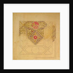 Ceiling design for the Palace of Westminster by Augustus Welby Northmore Pugin