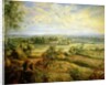 An Autumn Landscape with a view of Het Steen in the Early Morning, c.1636 by Peter Paul Rubens