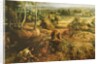 An Autumn Landscape with a view of Het Steen in the Early Morning, c.1636 by Peter Paul Rubens