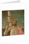 The Resurrection, detail of Christ, c.1463 by Piero della Francesca