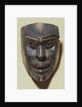 Kwakiutl human face mask, c.1875 by American School