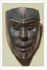 Kwakiutl human face mask, c.1875 by American School