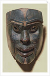 Kwakiutl human face mask, c.1875 by American School