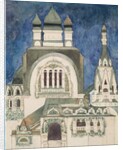 Unrealised design for a church at Talashkono, 1899 by Mikhail Aleksandrovich Vrubel