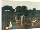 Attack by Bears by Henry de Valcourt Kip