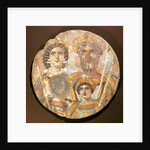Tondo: Panel of the family of Septimius Severus, c.200 AD by Roman Period Egyptian
