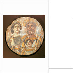 Tondo: Panel of the family of Septimius Severus, c.200 AD by Roman Period Egyptian