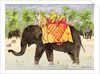 Elephants with Bananas, 1998 by E.B. Watts