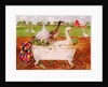 Geese in Bathtub, 1998 by E.B. Watts