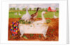 Geese in Bathtub, 1998 by E.B. Watts