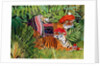 Tiger family with Thai Clothes, 2004 by E.B. Watts