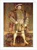 Portrait of Henry VIII by Hans Holbein the Younger