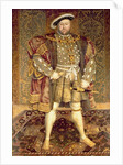 Portrait of Henry VIII by Hans Holbein the Younger