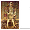 Portrait of Henry VIII by Hans Holbein the Younger