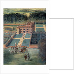 A detail of 'Cheveley Park', 1671 by Jan Siberechts