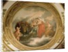 Juno in her chariot attended by two peacocks, Ceiling of the Elizabeth Saloon by Matthew Cotes Wyatt