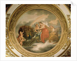 Juno in her chariot attended by two peacocks, Ceiling of the Elizabeth Saloon by Matthew Cotes Wyatt