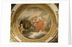 Juno in her chariot attended by two peacocks, Ceiling of the Elizabeth Saloon by Matthew Cotes Wyatt