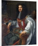 King Charles II of England in Garter Robes by Peter Lely