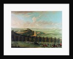 View of Belvoir Castle from the South West, with Belvoir Hunt in Full Cry, 1730 by Thomas Badeslade