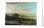 View of Belvoir Castle from the South West, with Belvoir Hunt in Full Cry, 1730 by Thomas Badeslade