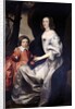 John Manners as a boy with his mother Frances, Countess of Rutland, c.1646 by Daniel Mytens